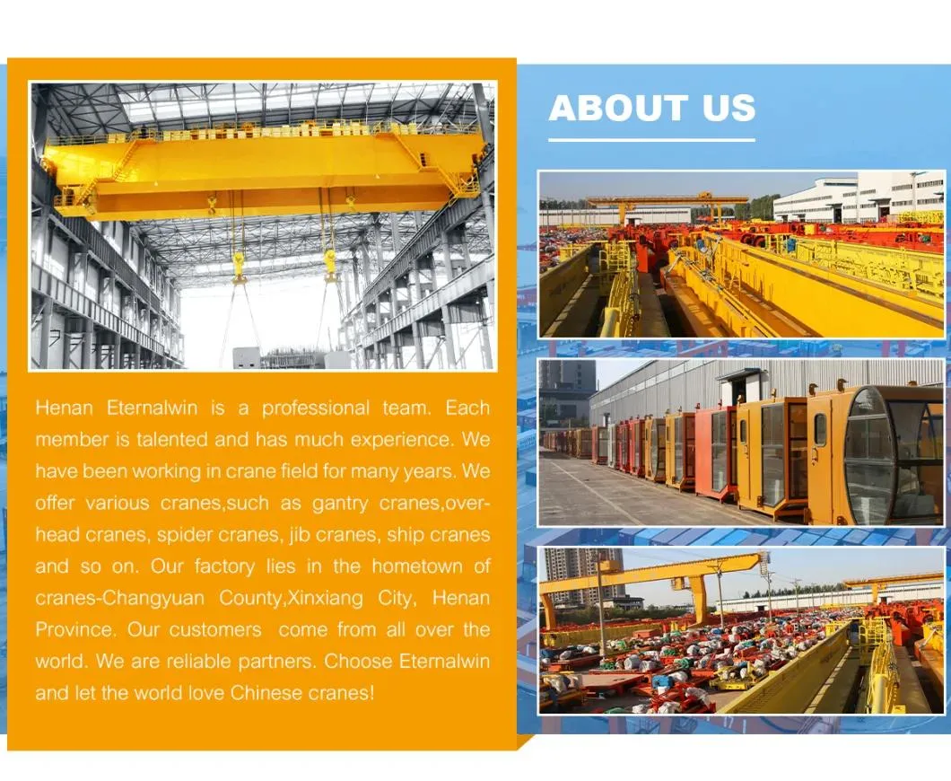 55 Ton 150 Ton Electric Warehouse Free Standing Bridge Overhead Crane Sliding Wire Building Price