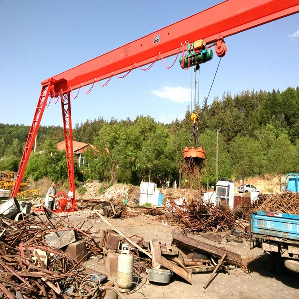 10 Tons Industrial Electric Gantry Crane Thickening Material